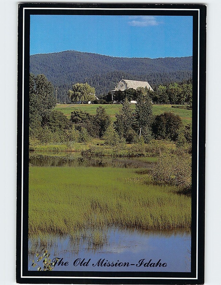 Postcard Old Mission Idaho USA