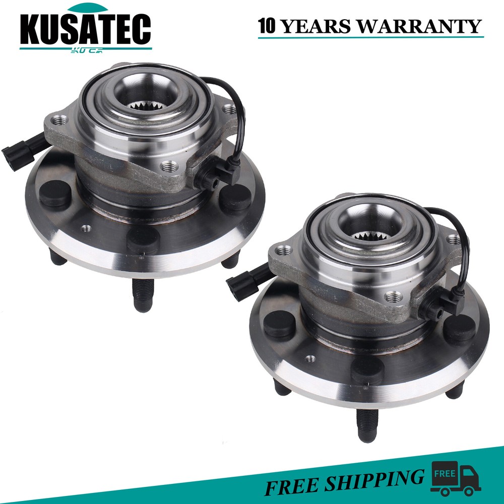 Pair Rear Wheel Hub Bearing Assembly For Chevy Equinox GMC Terrain 10-17, 5 Lug