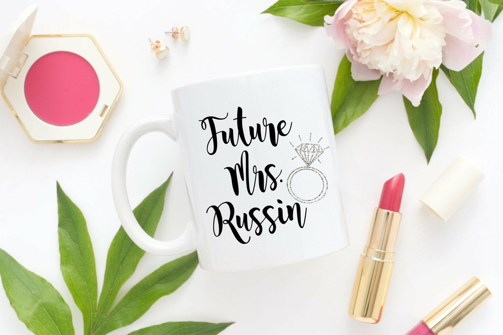 Personalized Future Mrs Mug Future Mrs Engagement Mug Engaged Mug Future Mrs.