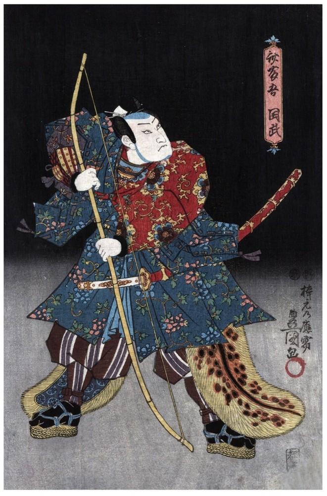 Decoration Poster.Home room art.Interior design.Japan Japanese warrior.7363