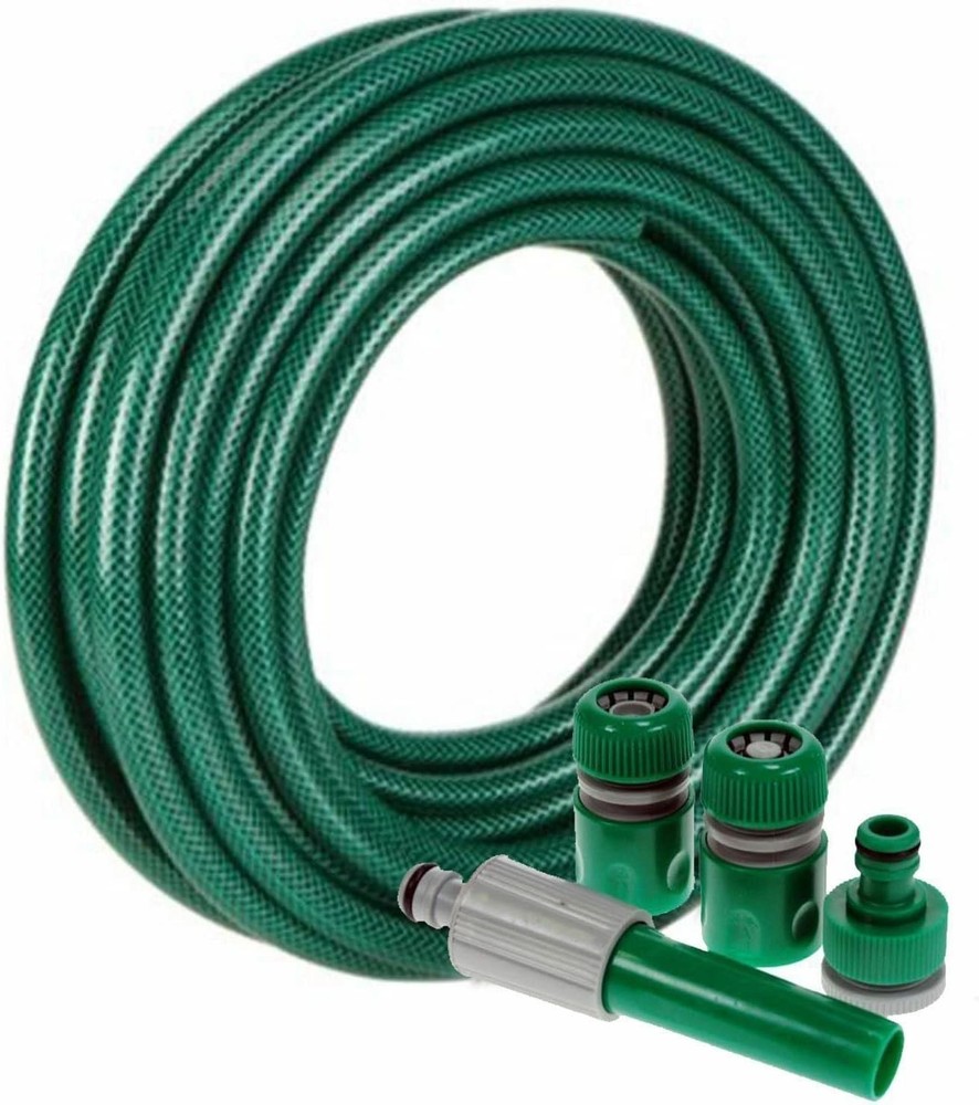 15M,30M ,50M REINFORCED TOUGH GARDEN HOSE REEL PIPE WATER HOSEPIPE  MANMAX