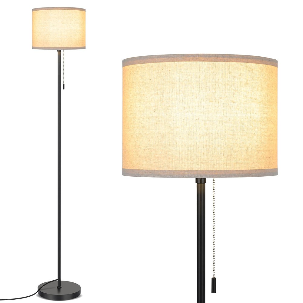 Modern LED Floor Lamp Tall Standing Light for Living Room Bedroom Office