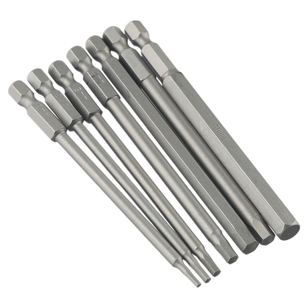 Magnetic Hex Bit Screwdriver Set 1/4 Inch High Hardness Shank