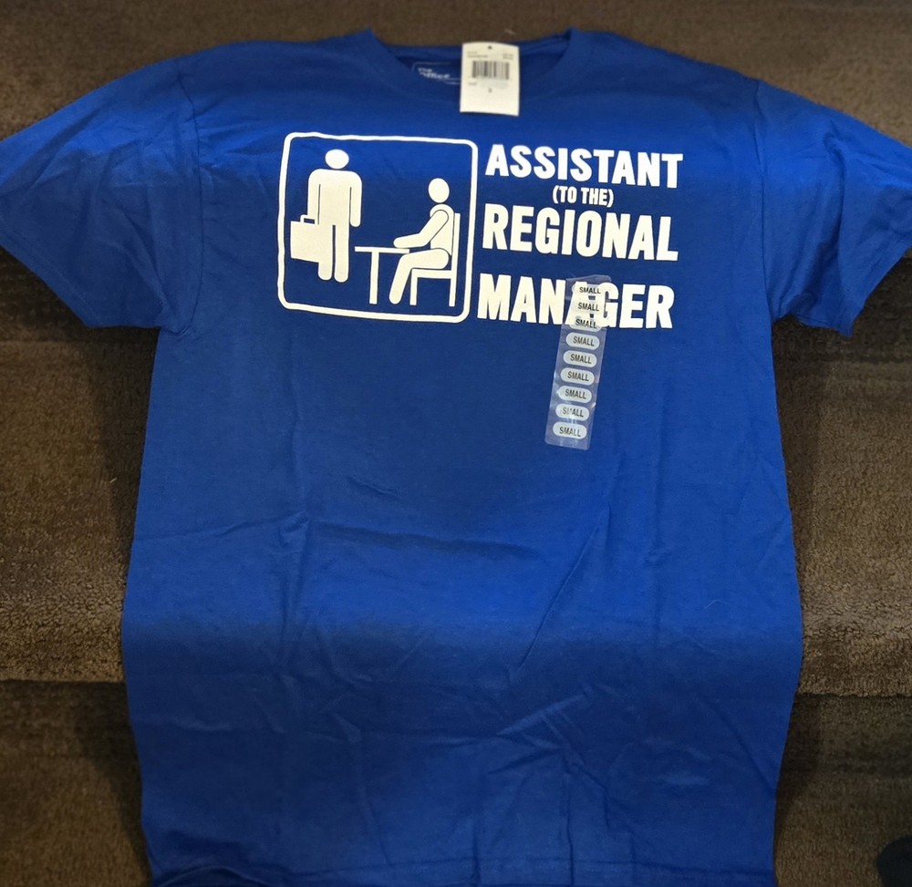 The Office T-Shirt Small Regional Manager Assistant
