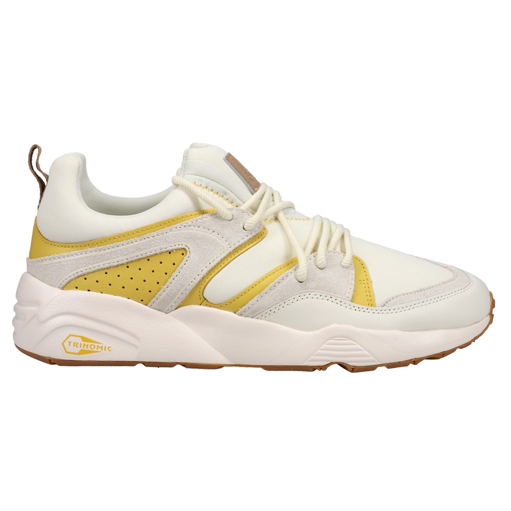 PUMA Down South Mmq Blaze Of Glory Lace Up  Mens Off White Sneakers Casual Shoes