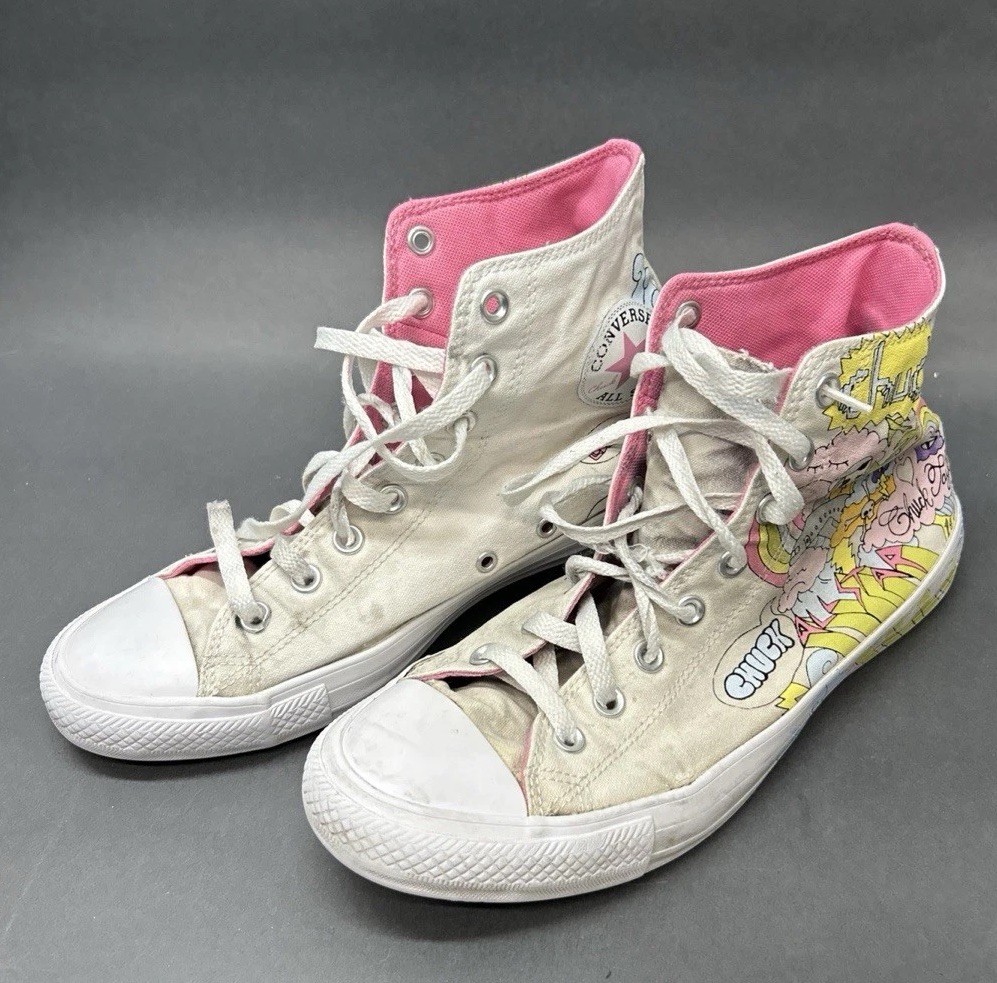 Converse Notebook Print Chuck Taylor All Star Shoes Men's US 10 166562c