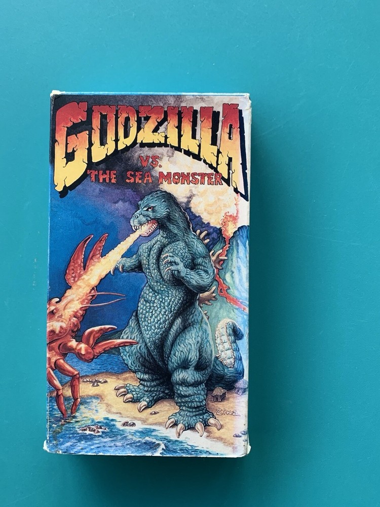 Godzilla Vs. the Sea Monster (VHS, 1998)