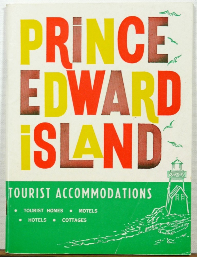 1964 Prince Edward Island tourist accommodations booklet map b-image