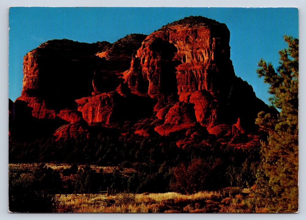 Vintage Postcard Cathedral Rock Sedona Arizona