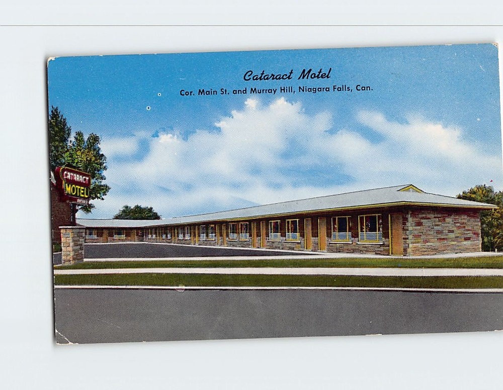 Postcard Cataract Motel Niagara Falls Ontario Canada
