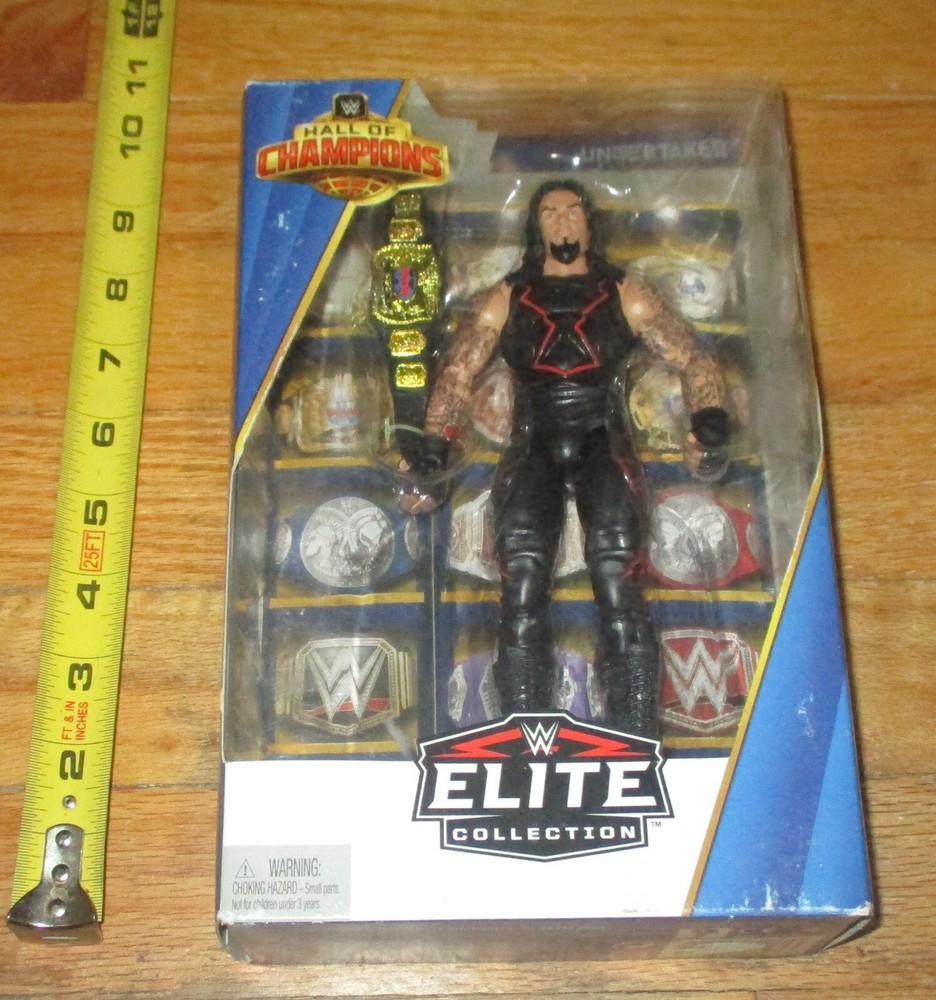 2017 WWF WWE Mattel Undertaker Elite Wrestling Figure Hall of Champions Target