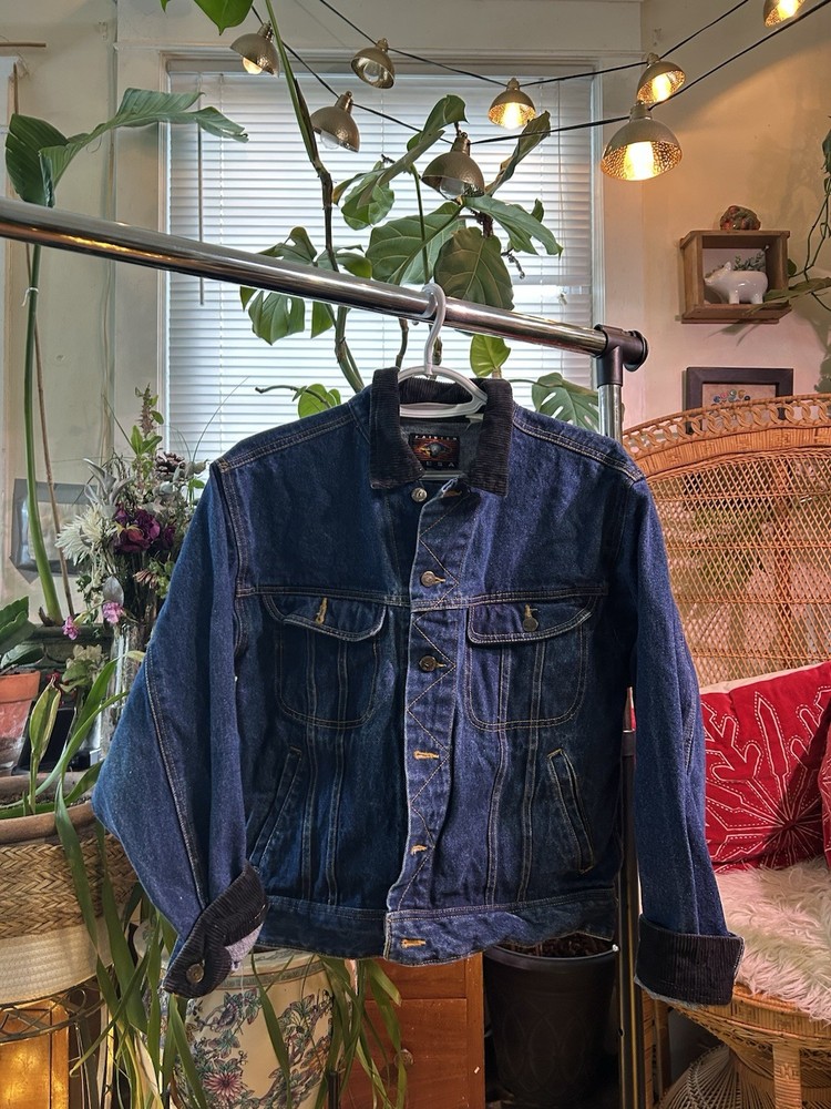 Vintage Denim Jacket Levi’s Carhartt Workwear Trucker Size Medium Men’s Women’s