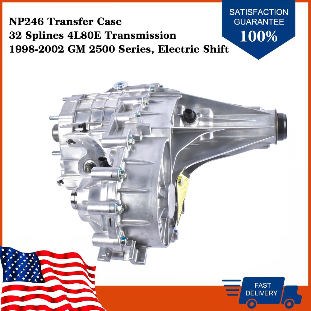 Transfer Case for Chevy Tahoe GMC Sierra 2500 4L80E 32 Spline