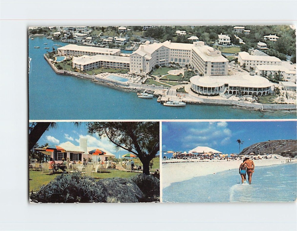 Postcard Scenes & Views Princess Hotel Bermuda British Overseas Territory