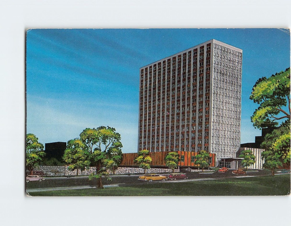 Postcard The Colony Hotel Clayton Missouri USA