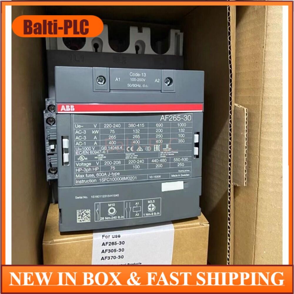 1pc ABB AF265-30-11-13 100-250V50/60Hz contactor  Fast delivery US Free TAX