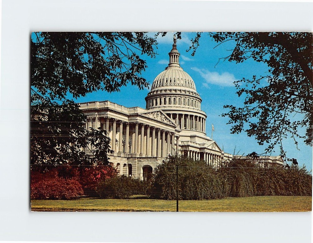 Postcard United States Capitol Building Washington DC USA