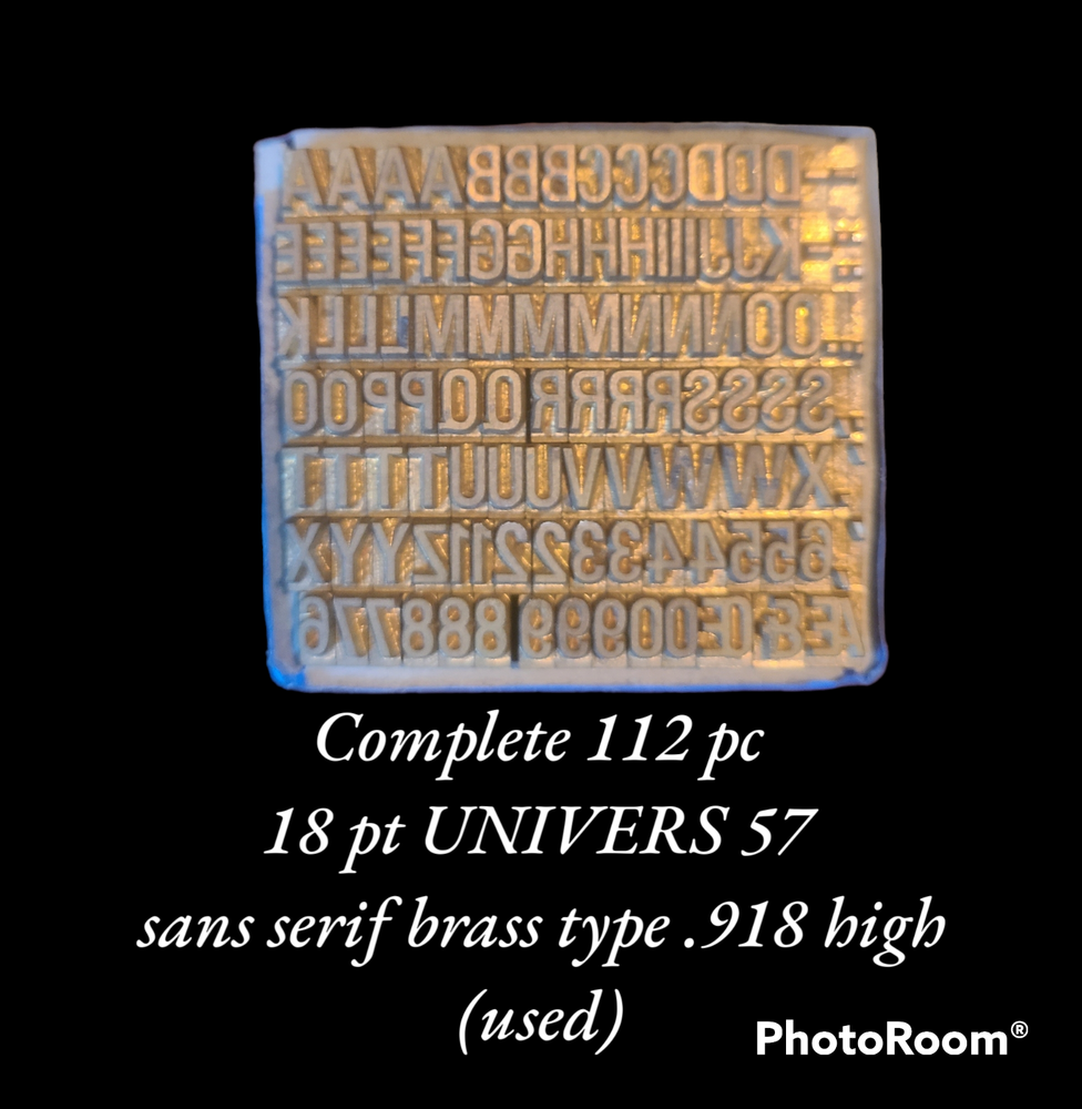 bookbinding brass type foil stamping gold finishing tooling