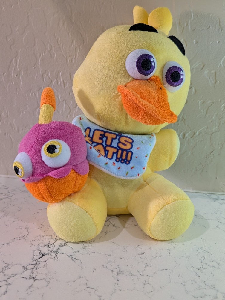 Five Nights At Freddy’s Chica Plush Doll 10 Inches  Fnaf Cupcake