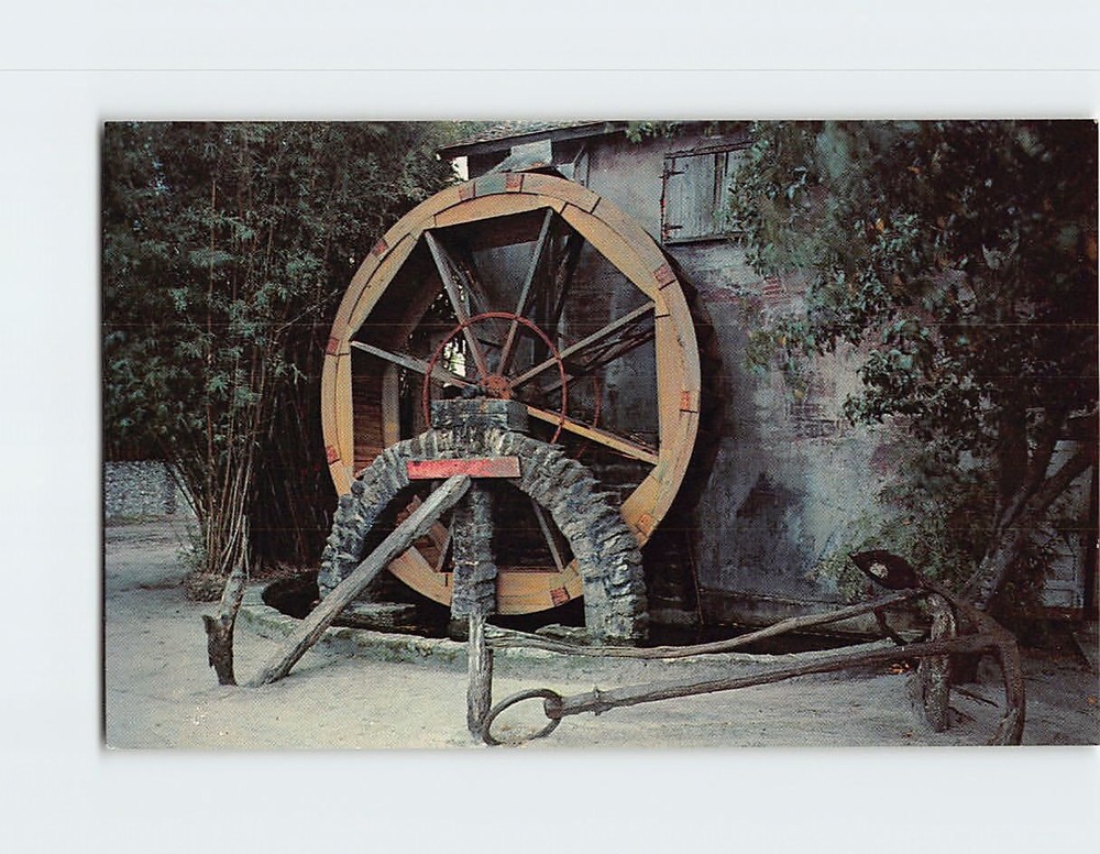 Postcard Old Grist Mill, St. Augustine, Florida
