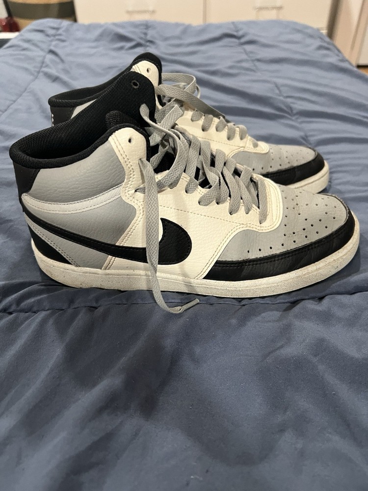 Nike Court Vision Mid-Top Sneakers for Men Size 7