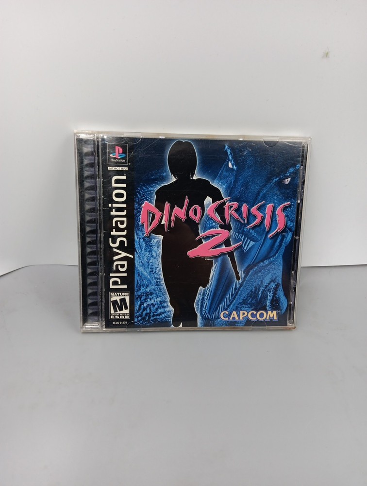 DINO CRISIS 2 (Capcom, PlayStation / PS1, 2000) **TESTED / COMPLETE / CIB**
