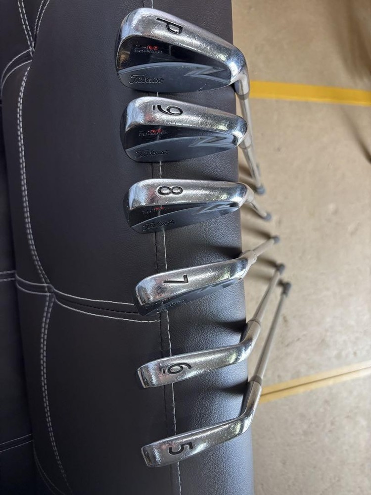 Titleist ZM Forged Iron Set 5-9 P S200 Dynamic Gold Steel Right-Handed Used