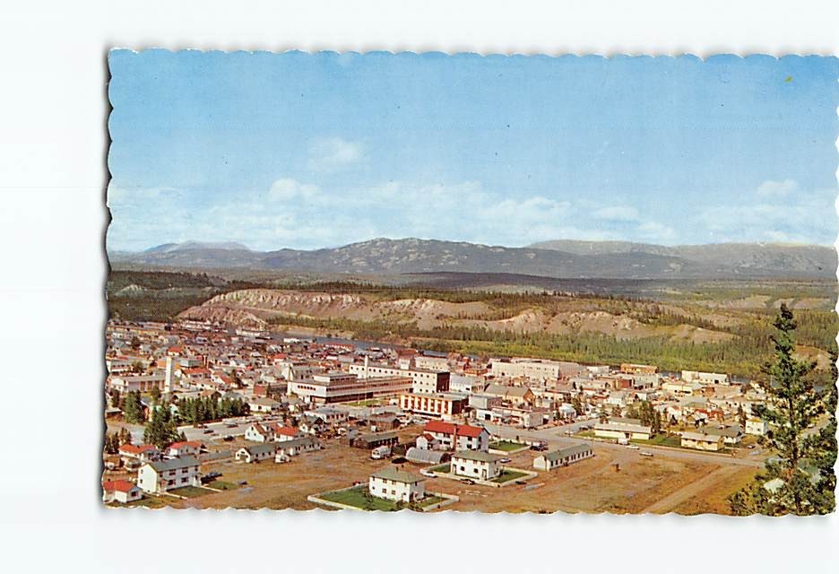 Postcard Modern capitol city of the Yukon Whitehorse Canada