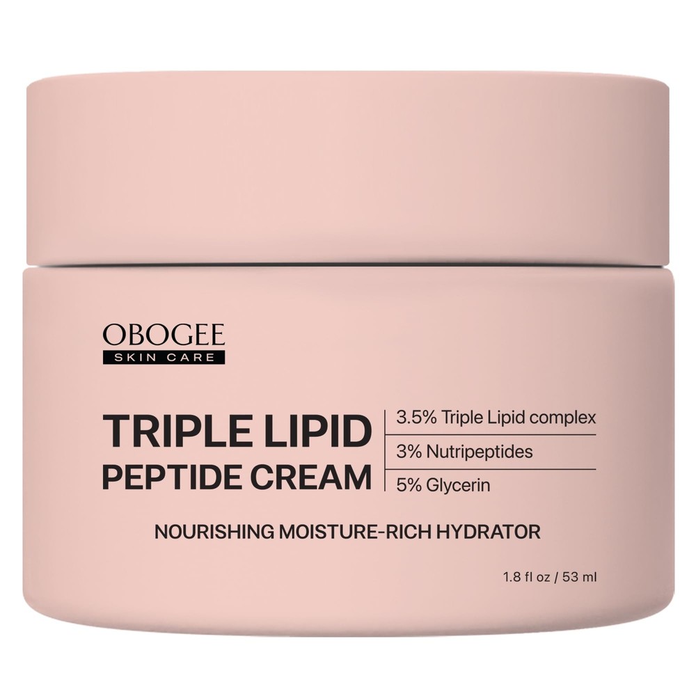 Triple Lipid-Peptide Cream with Hyaluronic Acid for Deep Hydration