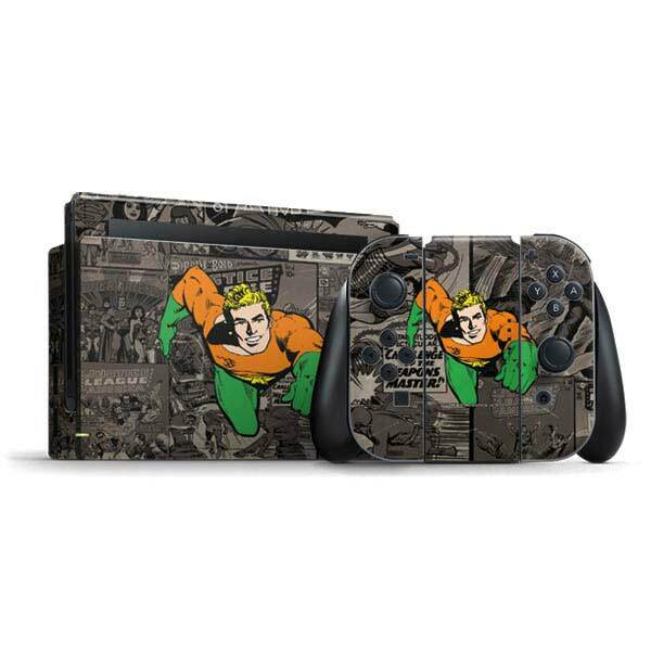 DC Comics Aquaman Nintendo Switch Bundle Skin - Aquaman Mixed Media