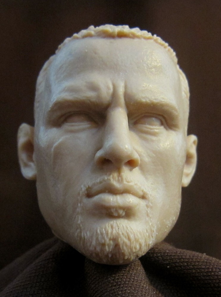 V-17 Channing Tatum CUSTOM RESIN UNPAINTED HEAD SCULPT Action figures 1/6 Scale