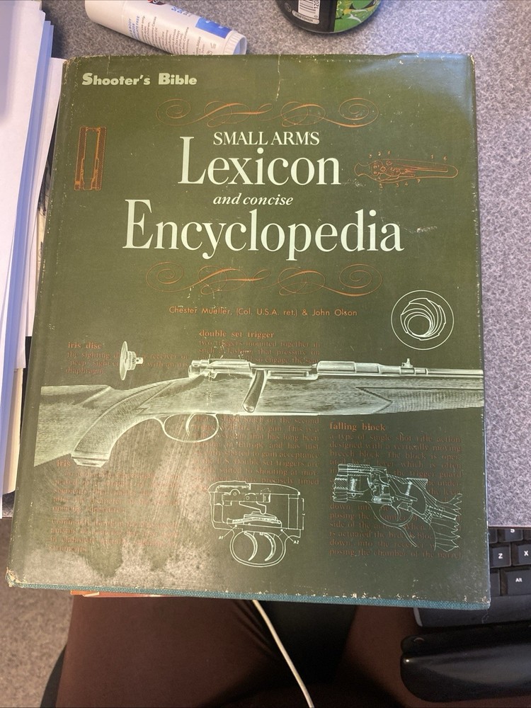 SMALL ARMS LEXICON And CONCISE ENCYCLOPEDIA Shooter's Bible 1968 1st edition HC