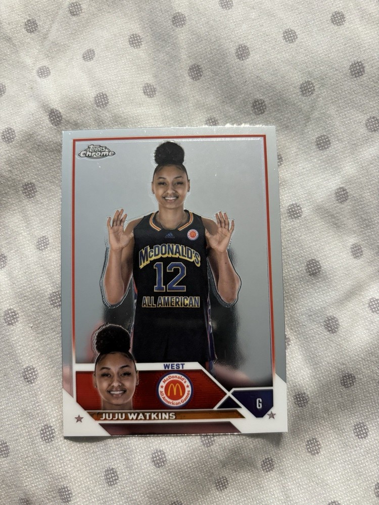 2023 Topps Chrome McDonald's All-American Rookie Card #93 JuJu Watkins