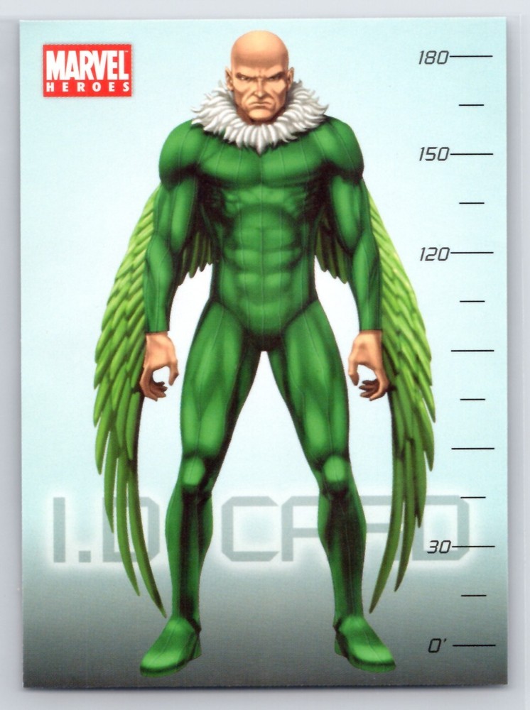 VULTURE 2008 Marvel Heroes Panini Preziosi Collection Sticker #112 *Quantity