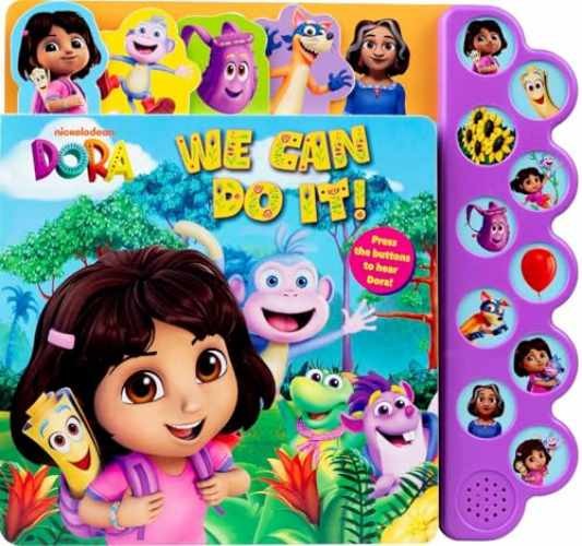 Dora: We Can Do It! 10-Button Sound - Board book, by Correa Maria - Very Good