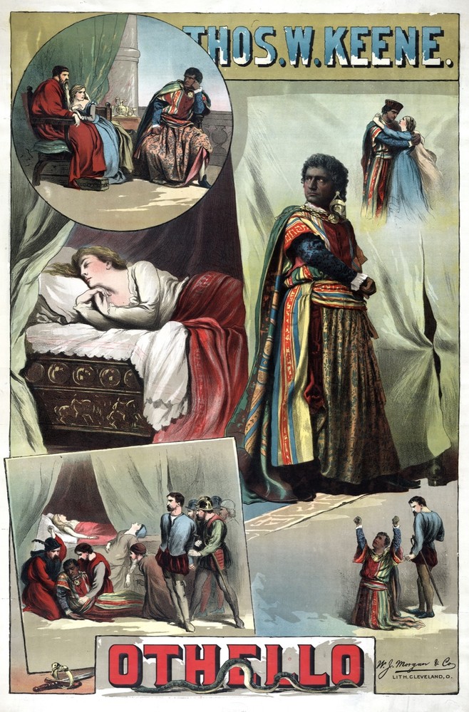 5979.Othello.thos.w.keene.theater.drama.POSTER.Decoration.Home room design art