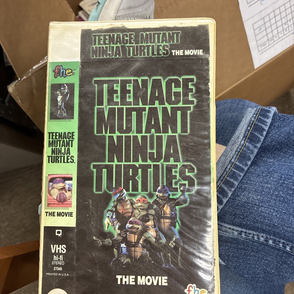 Teenage Mutant Ninja Turtles - The Movie (VHS, 1990)