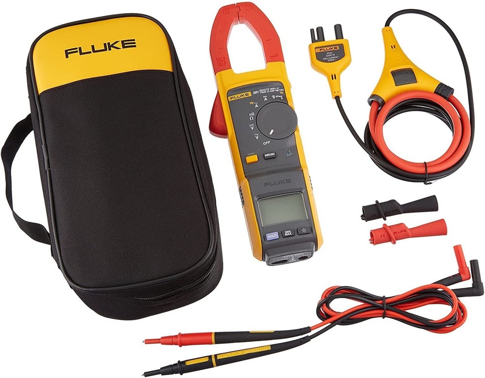Fluke 381 Remote Display True RMS AC/DC Clamp Meter with iFlex