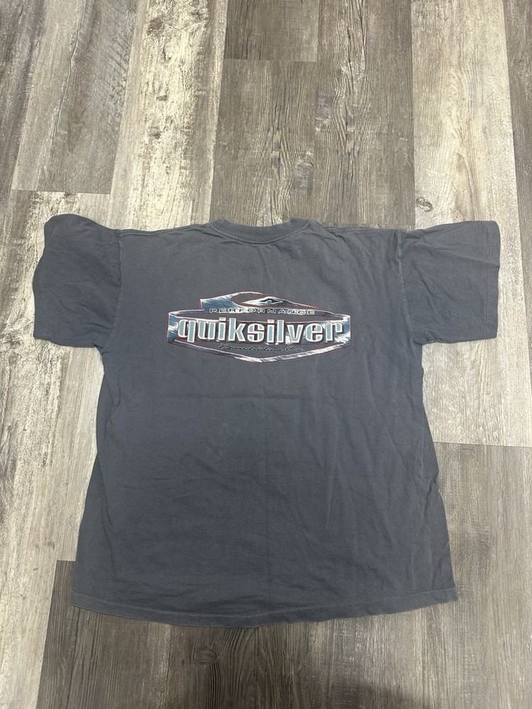 Vintage 90s Quicksilver Surf  Single Stitch Graphic Boys XL