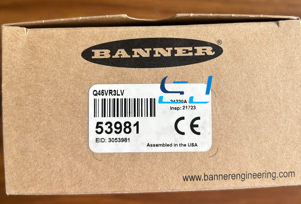 Brand new BANNER Q45VR3LV Photoelectric Sensor Q45VR3LV#L #