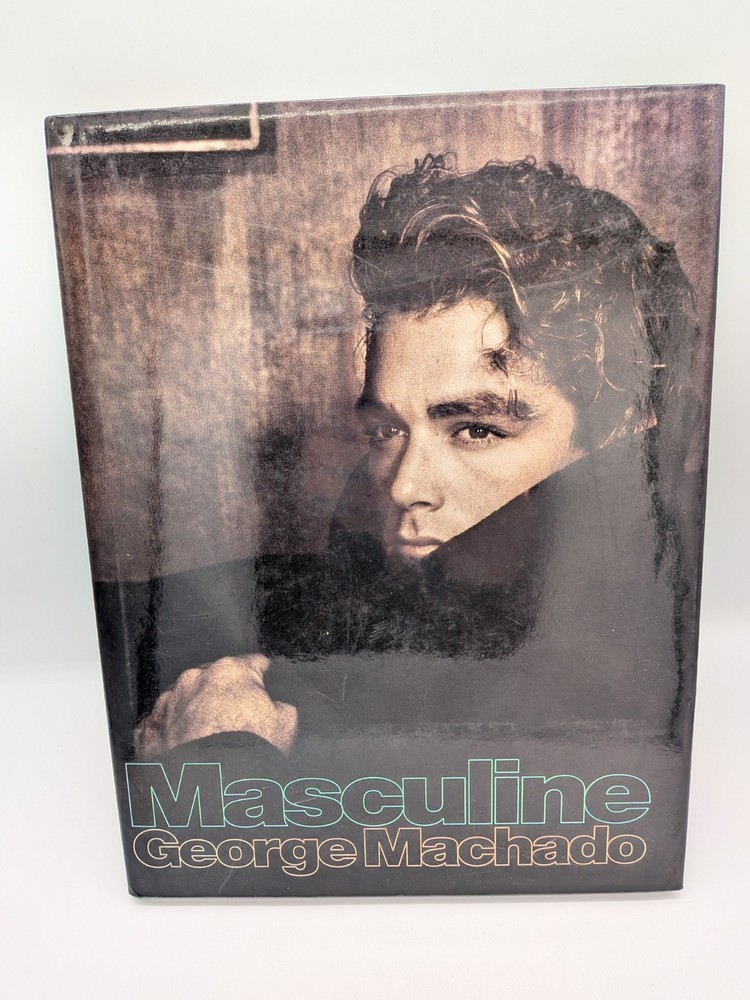 Masculine George Machado 1995 First Edition HC Photography Male Nude Art Book