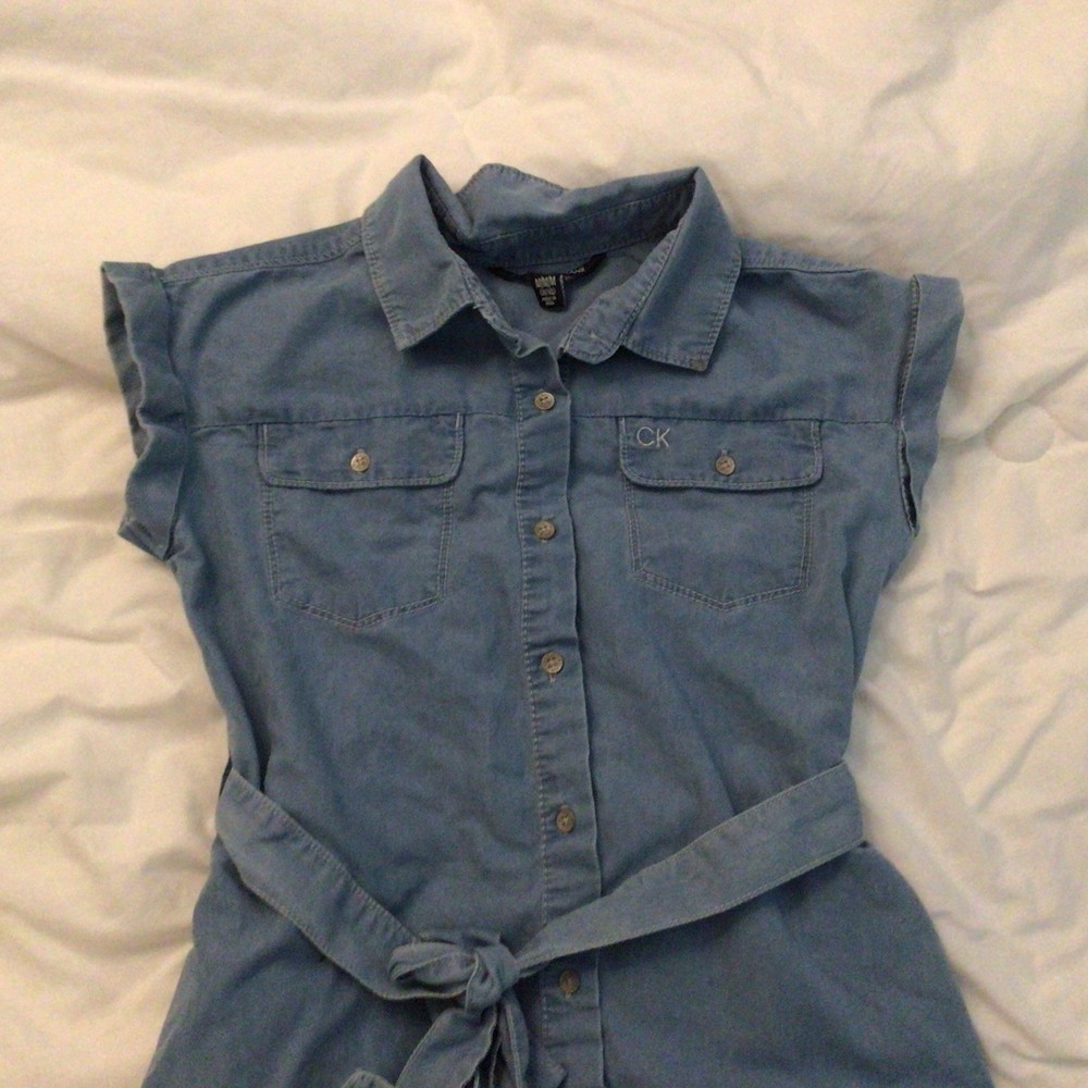 Calvin Klein Jeans Girl's Dress Size M 8-10 (0002)