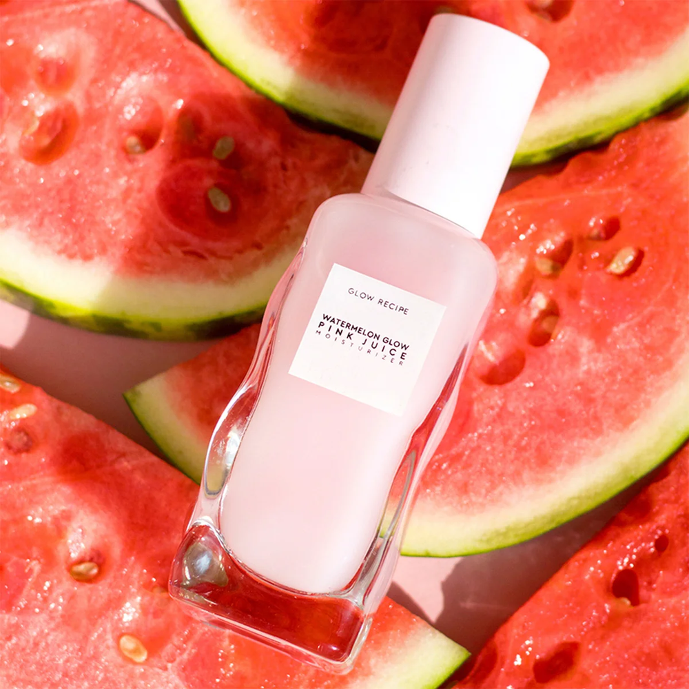 Glow Recipe Watermelon Pink Juice Hydrating Moisturizer, 60ml / 2.02 fl. oz., Lightweight Gel Cream for Dewy Skin