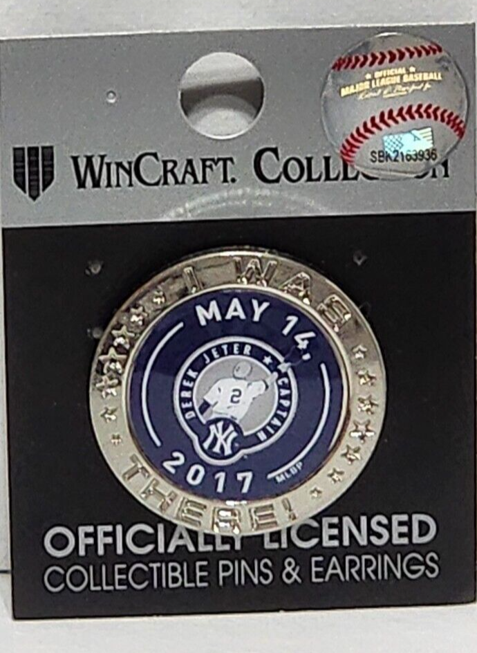 Derek Jeter #2 Retirement I WAS THERE Pin May 14 2017 NY Yankee Stadium New York