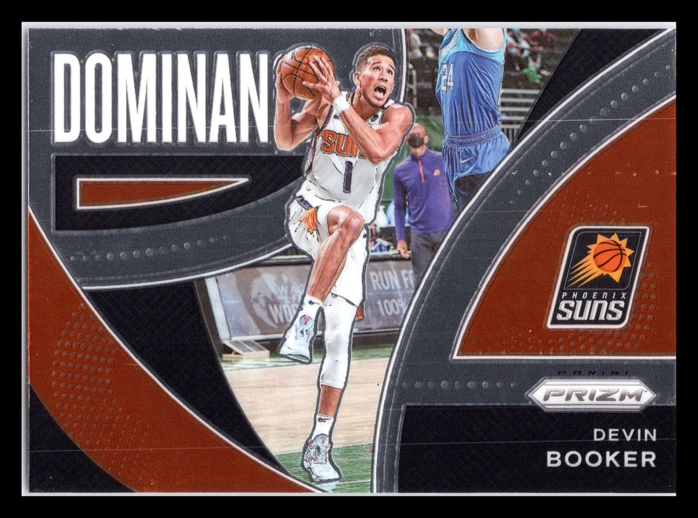 2021-22 Panini Prizm #3 Devin Booker Dominance Phoenix Suns