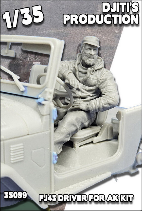 Djiti's Production 1/35 FJ43 Driver for AK interactive Kit