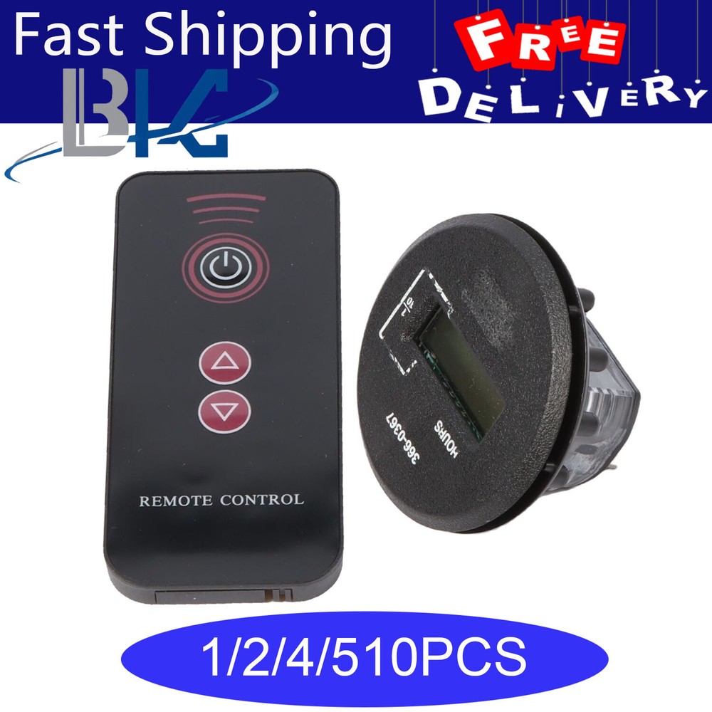 1-10 Pack 366-0367 197-8832 Remote Timer Hour Meter for Caterpillar 320D E320D