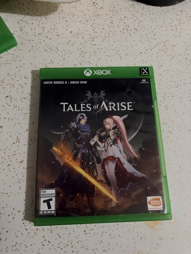 Tales of Arise Xbox One/Series X|S 2021 2-Disc Set with Case Tested