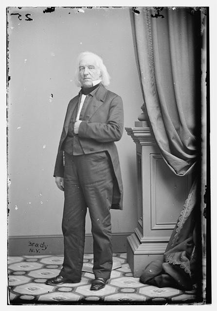 Photo:New York NY Hon Daniel S Dickinson 1850s Portrait Photograph