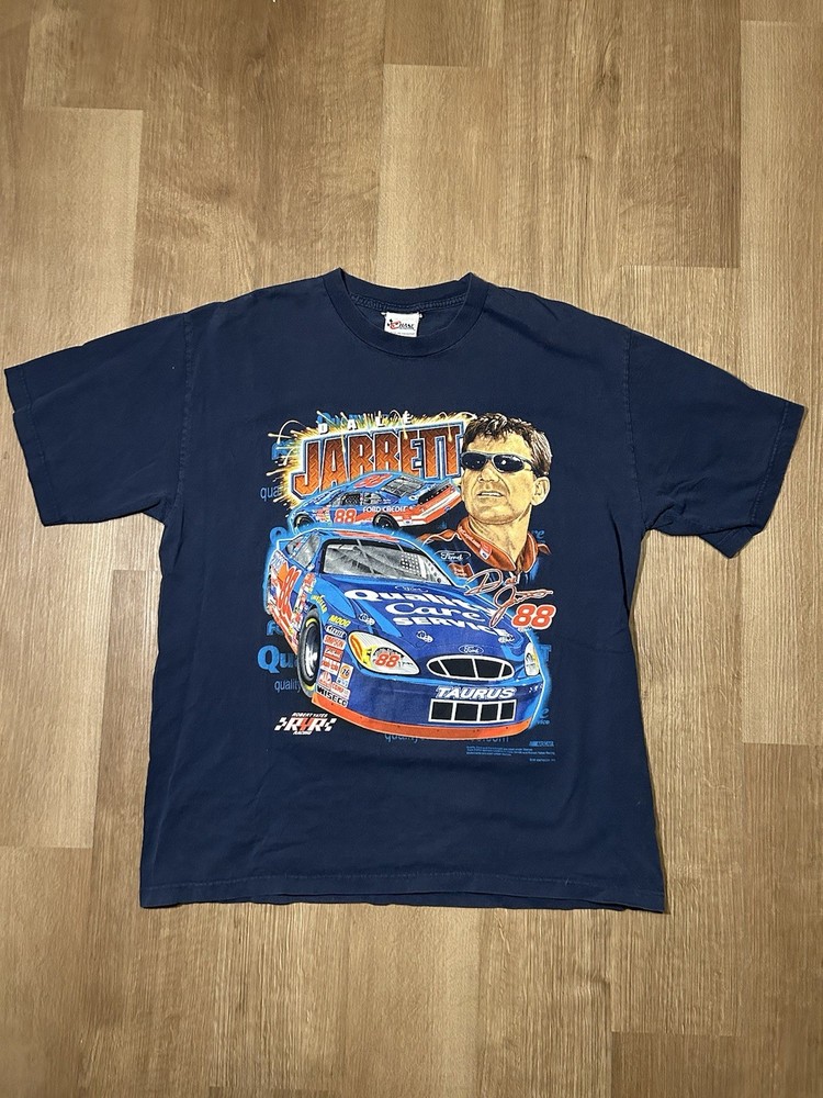 VTG Chase Authentics Dale Jarrett #88 Nascar Graphic T-Shirt, Size XL, Used